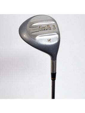 Vintage King Cobra 3-Wood 14º Steel Shaft Regular-Flex RH 43" All Original